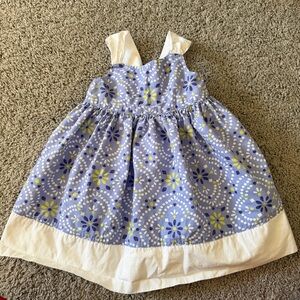 Gymboree Baby Girl Periwinkle Blue Purple Sundress Size 6-12 Months